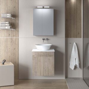ΣΕΤ ΕΠΙΠΛΟΥ OMEGA TOP 50cm BEIGE OAK 9SOMT050BO